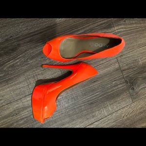Aldo Pumps - Neon Orange